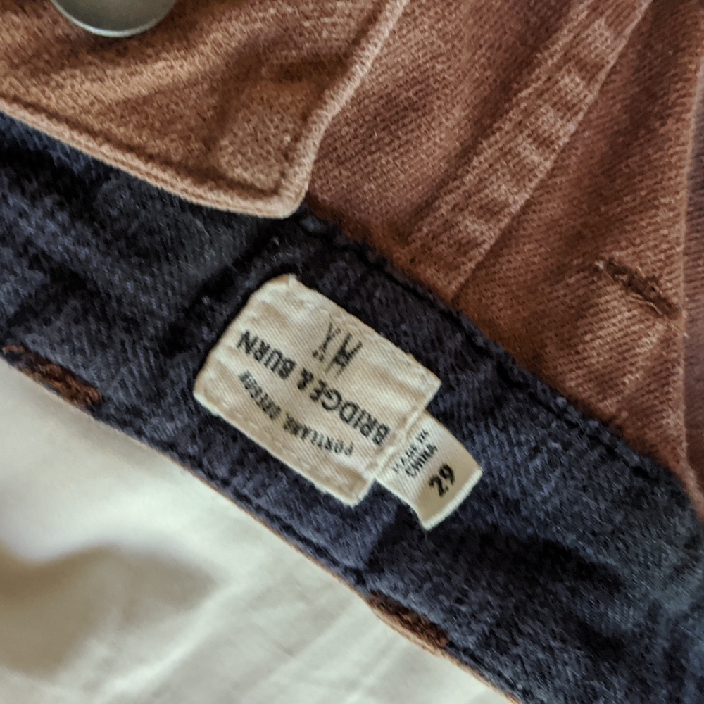 FINAL CHANCE Bridge and burn size 29 pants